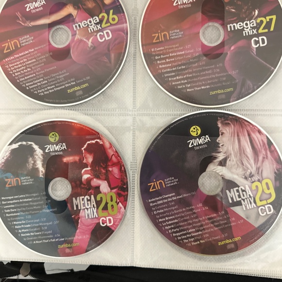 ZIN Zumba Instructor Network MegaMix - 79 CDs - Picture 2 of 16